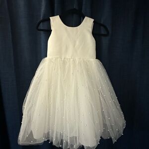 Size 7 custom flower girl dress